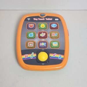 Vtech Tiny Touch Tablet Interactive Learning Toy Toddlers‎ ABC Numbers Lights